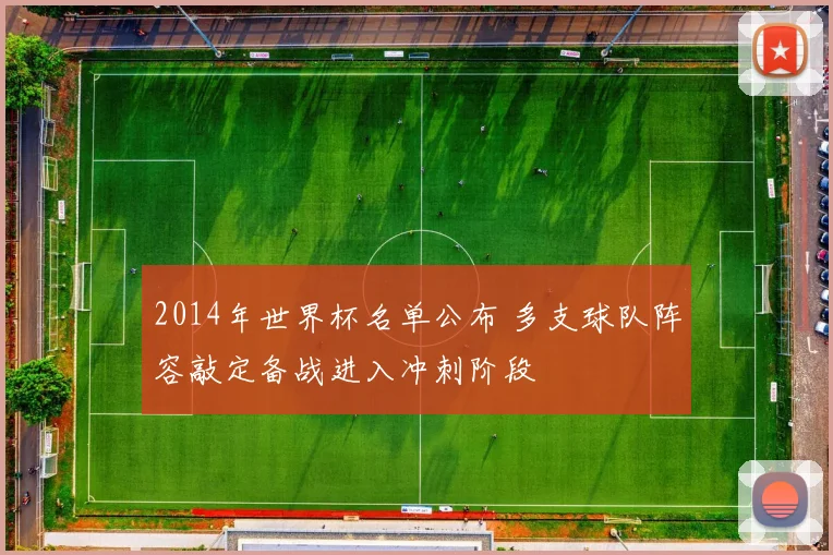 2014年世界杯名单公布 多支球队阵容敲定备战进入冲刺阶段